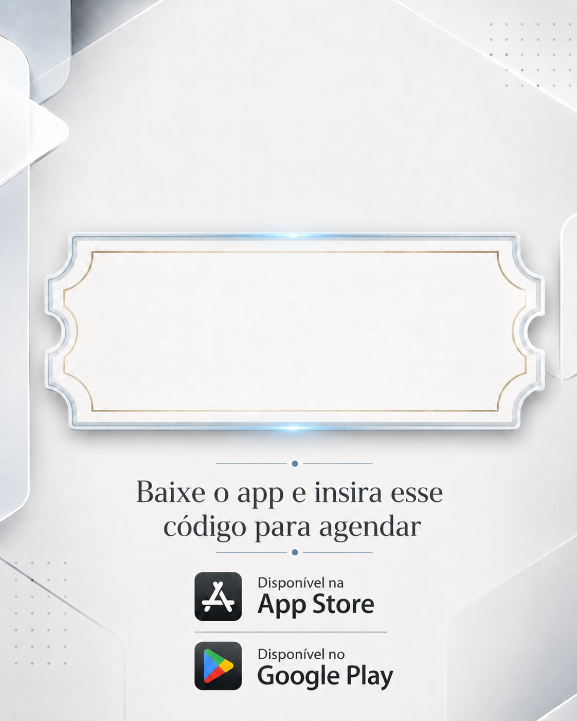 Arte de divulgação para clientes